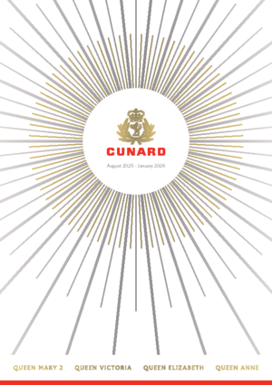 Cunard Aug 2025 Jan 2028 Brochure